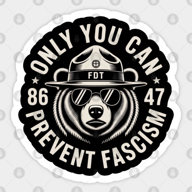 anti-trump Sticker by Creatifly Graphic Tees